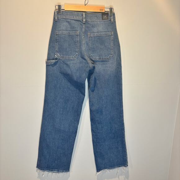Current Elliott Wide Leg Carpenter Jeans - size 25 - Picture 3 of 7